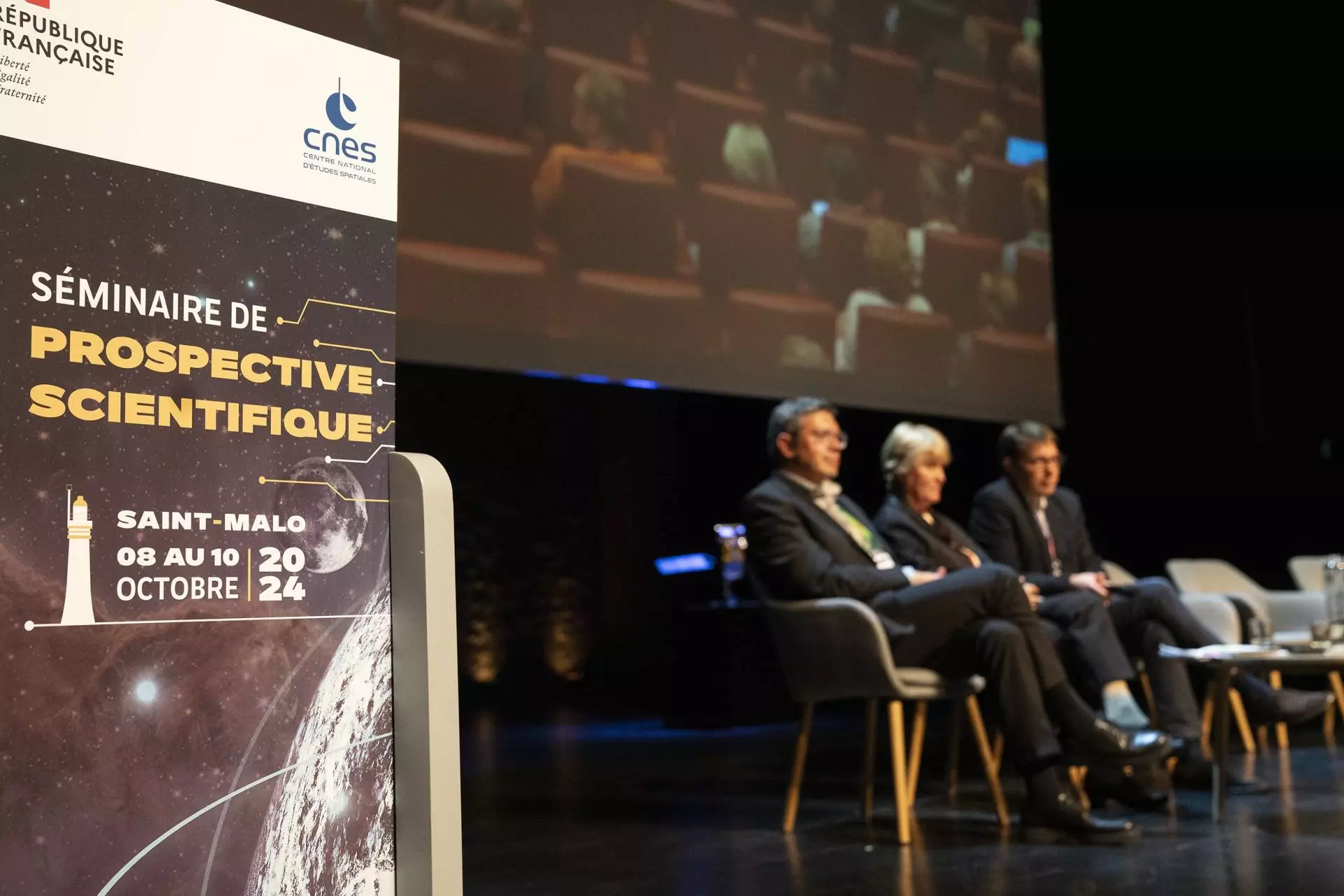 Séminaire de Prospective du CNES, du 8 au 10 octobre 2024 – témoignage de Christine Gouhot et Eric Fayolle, Centre national d’études spatiales (CNES)